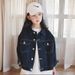 Manufacturer's New Spring And Autumn Denim Girls, Stylish Korean-style Jacket For Older Girls_mkmklike.com