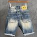 Men's Clothing New Men's Denim Stretch Shorts Summer Thin Style Trendy Retro Simple Versatile Youth Style_mkmklike.com
