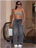 Classic Straight-Leg Jeans For Women – High-Quality Cotton Denim Pants For Office & Casual Wear_mkmklike.com