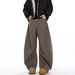 Men's Vintage Wide-Leg Jeans – Cleanfit Banana Cut Denim Pants With Deconstructed Hemline_mkmklike.com