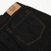Men's Scimitar Jeans Versatile Loose Wide-Leg High Street Fashion Stitched Split Patchwork Casual Dad Pants_mkmklike.com