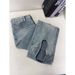 Unisex High Street Style Retro Distressed Jeans Loose Fit Slimming Straight Leg Slightly Flared Pants_mkmklike.com