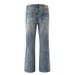 Men's Clothing Retro Simple Classic Distressed Ripped Straight Jeans Men And Women Trendy Brand Slim Fit Versatile Casual Pants New Style_mkmklike.com