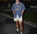 Summer New Embroidered Denim Short Sleeve Shirt Unisex Loose Street Style Trend_mkmklike.com