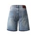Men's Trendy Casual Denim Shorts New Style Five Point Pants Versatile Hot Fix Rhinestones_mkmklike.com