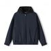 Autumn Wintr Patchwork Dsign Comfortabl Fak Two-Pic Hoodd Fashionabl Warm Jackt Thicknd Flc Mn's_mkmklike.com