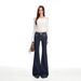 American-style Spicy Girl Low-waist Flared Jeans For Women, Vintage Stretch Bootcut Pants, Spring Edition Slim-fit_mkmklike.com