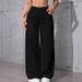 Men's & Women's Loose Fit High Waist Straight Leg Denim Jeans - Classic Streetwear Style (Light Blue, Dark Blue, Black)_mkmklike.com