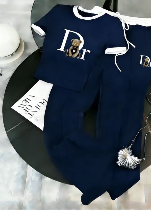 Women's Clothing Internet Celebrity Street Blasting Washed Blue Denim Two Piece Suit Pants Spring And Autumn New Women's Clothing_mkmklike.com