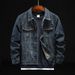 Pulse Pulse Spring Autumn Street Fashion Embroidered Denim Jacket Men's Retro Brand European And American Style Top Trendy Versatile_mkmklike.com