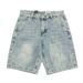 Men's Clothing Street Hip Hop Jeans Washed Edge Design Wide Leg Shorts Ripped Loose Shorts Trend_mkmklike.com