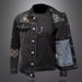 Loom European American Style Trendy Embroidered Turn-Down Collar Denim Jacket For Men, New Autumn And Winter Vintage Street_mkmklike.com