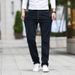 Four Seasons Versatile Jeans Men's Slim-fit Straight Jeans Men's Elastic Fattened Plus Size Business Jeans Men's_mkmklike.com