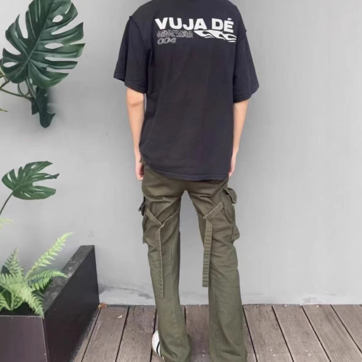 Vujade Cargo1.0 Flared Overalls Men's Kenijima_mkmklike.com
