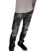 Men's Clothing Unisex Hip Hop Casual Slim Fit Stretch Skinny Jeans New Black Splatter Graffiti Ripped_mkmklike.com