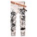 Men's Clothing Printed Jeans Korean Style Casual Slim Fit Elastic Men's Pants_mkmklike.com