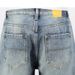 Men's Clothing Men's Blue Denim Shorts Casual Summer Thin Loose Trendy Style 5 Point Mid Waist Pants For Formal & Casual_mkmklike.com
