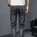 Summer Fashion Brand Casual Jeans Spring And Autumn Feet New Slim Fit Thin Nine Point Elastic Pants For Men_mkmklike.com