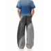 Men's Clothing Laid Back Trendy Denim Trousers Versatile Unbranded Artistic And Minimalist Japanese Fashion_mkmklike.com