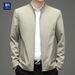 Lunar Apex Hunterson Spring An Autumn New Men's Jacket Soli Color Stan Collar Zipper Long Sleeve Business Casual Coat For Men_mkmklike.com