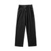 Men's Retro Style Straight Leg Jeans Loose Fit American High Street Summer Casual Trousers_mkmklike.com