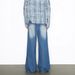 Classic Vintage Washed Relaxed Straight Fit Jeans for Men Loose Wide Leg Denim Pants with Distressed Details_mkmklike.com