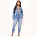 K Slim-fit Stretch Jean Overalls For Women_mkmklike.com