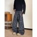 Military Cargo Jeans – Vintage Camo Print, Relaxed Fit, Multi-Pocket Utility Pants For Men (S-XXXL, Cotton Blend, Washed Denim)_mkmklike.com