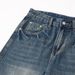 American Style Scimitar Denim High Street Punk Washed Vintage Ripped Loose Wide-Leg Men's Versatile Pants_mkmklike.com