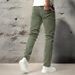 Men's Classic Slim Fit Jeans Solid Color Casual Versatile Stylish Multi Crafted Design_mkmklike.com