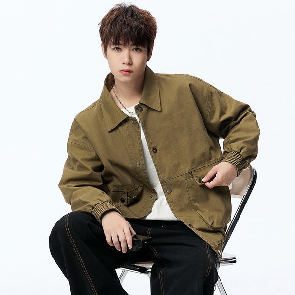 Plus-size Men's Jacket 2026 Trendy Loose Fashion New Denim Popular Versatile Couple's Coat_mkmklike.com