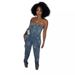Women's Clothing New Tube Top Embroidered Jumpsuit Trousers Top Stretch Pants_mkmklike.com