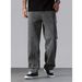 Men's Relaxed Fit Straight Leg Jeans – Classic Washed Denim Pants For Everyday Wear (S-2XL)_mkmklike.com