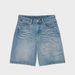 Men's Retro Letter Print Denim Shorts Mid-Length Casual Streetwear Five-Pocket Pants Summer Fashion European American Style_mkmklike.com