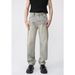Men's Clothing Summer New Products Mud Yellow Retro Basic Simple Jeans Men's Slim Trousers_mkmklike.com
