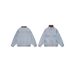Actorwet2025 Spring New Denim Men's And Women's American Street Trendy Brand Color Blocked Collar Jacket_mkmklike.com