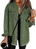 K New Loose-fitting Denim Shirt With Frayed Edges For Casual Wear_mkmklike.com