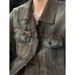 Melard Style Retro Heavy Washed Vintage Dyed Spring Autumn Short Denim Jacket Men's Coat Trendy_mkmklike.com