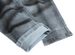 Men's Mid-Waist Stretch Casual Coated Black Jeans Embroidered Rose Ghost Head Wide Leg Trousers Machine Washable_mkmklike.com