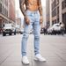 Men's Clothing Men's Slim Fit Skinny Jeans Hip Hop Street Style Versatile Washed Denim For Summer For Formal & Casual_mkmklike.com