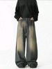 Men's Clothing Men's Retro Style Loose Wide Leg Jeans Flared Trousers Versatile American Spring Youth Fashion_mkmklike.com