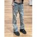 Harajuku Trendy Temperament Versatile Super Hot Ripped Jeans Men's Summer Narrow Version Straight Tube New Style No_mkmklike.com