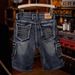 Men's Clothing Summer Casual Handsome High End Large Pocket Workwear Denim Shorts Men's Loose Trendy Five Point Pants_mkmklike.com
