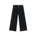 EF JEANS | 2025 Spring New American Simple Blue Pendant Wide Leg Pants Loose Denim Floor Pants_mkmklike.com