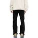 Nordmann European American High Vibe Men's Jeans With Design Sense, Buttoned And Split Pants, Loose Straight-Leg Street Style_mkmklike.com