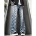 Men's Slim Fit Straight Leg Jeans American Vibe Thorn Jacquard Embroidery High Street Washed Retro Flare Pants_mkmklike.com