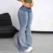 Sexy High-Waisted Bootcut Jeans – Stretchy Denim For Curvy Silhouette & Lifted Booty (S-XL, Figure-Hugging Fit)_mkmklike.com