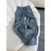Embellished High-Waisted Straight-Leg Jeans For Women – Lightweight Cotton Denim, Pear-Shaped Fit & Comfortable Stretch-Free Design_mkmklike.com