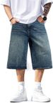 Summer Men's Wide Leg Straight Leg Comfortable Commuter Shorts Fashion_mkmklike.com