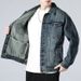 2025 New Denim Cotton Handsome Korean Edition Casual Jacket Men's Spring And Autumn Top_mkmklike.com